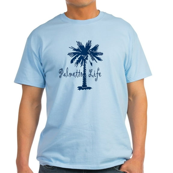 CafePress - Blue Palmetto Life T Shirt - Men's Classic Graphic T-Shirt
