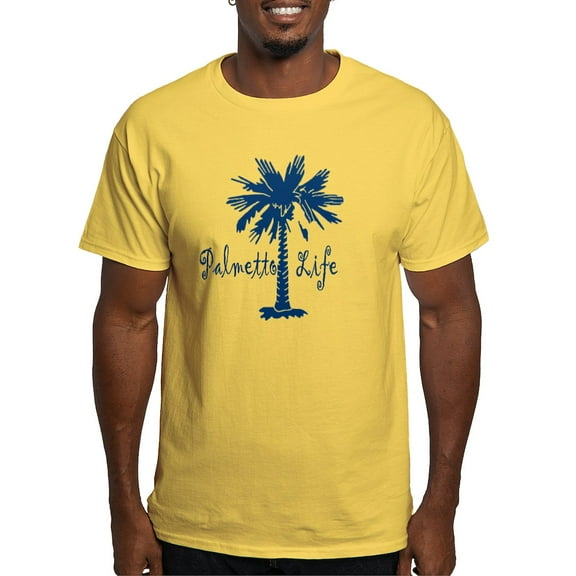 CafePress - Blue Palmetto Life T Shirt - Men's Classic Graphic T-Shirt