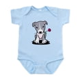 thumbnail image 1 of CafePress - Blue Pit Bull Infant Bodysuit - Baby Light Bodysuit, Size Newborn - 24 Months, 1 of 4