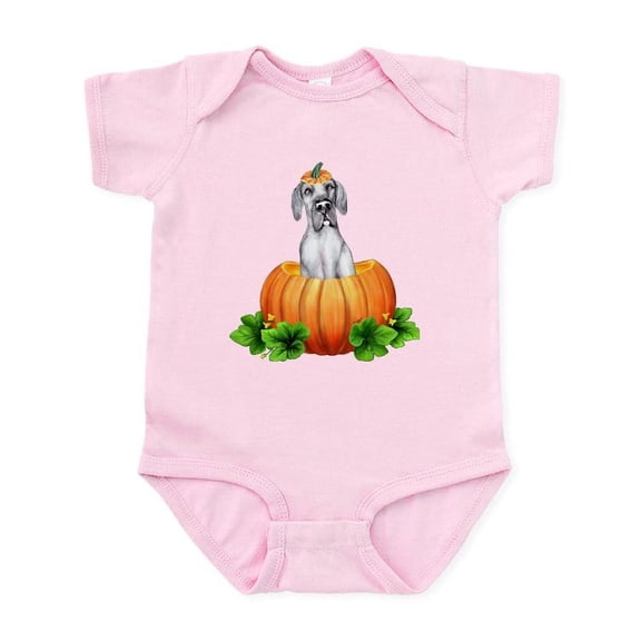 CafePress - Blue Pumpkin Dane UC Infant Bodysuit - Baby Light Bodysuit, Size Newborn - 24 Months