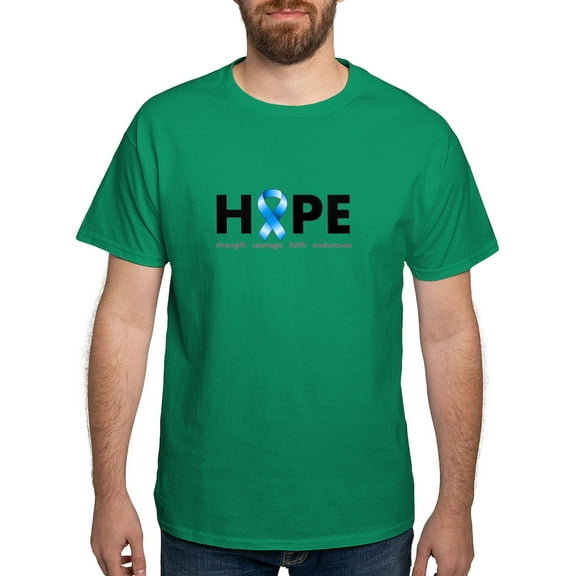 CafePress - Blue Ribbon Hope Clothing Men's Value T Shirt - Men's Classic Graphic Cotton T-Shirt