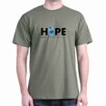 thumbnail image 1 of CafePress - Blue Ribbon Hope Clothing Men's Value T Shirt - Men's Classic Cotton T-Shirts, 1 of 3