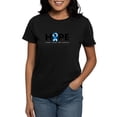 thumbnail image 1 of CafePress - Blue Ribbon Hope T Shirt - Women's Traditional Fit Dark T-Shirt, 1 of 4