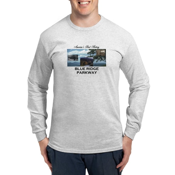 CafePress - Blue Ridge Americasbesthistory Long Sleeve T Shirt - Unisex Cotton Long Sleeve T-Shirt