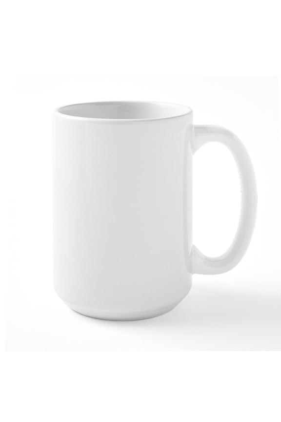 - Blue Shirt2 Large Mug - 15 oz Ceramic Large White Novelty Mug