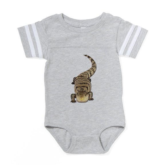 CafePress - Blue Tongue Skink - Cute Infant Baby Football Bodysuit