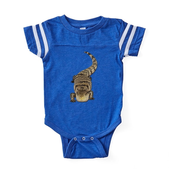 CafePress - Blue Tongue Skink - Cute Infant Baby Football Bodysuit