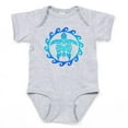 thumbnail image 1 of CafePress - Blue Tribal Turtle Sun - Cute Infant Bodysuit Baby Romper - Size Newborn - 24 Months, 1 of 3