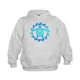 thumbnail image 1 of CafePress - Blue Tribal Turtle Sun Hoodie - Kids Hooded Sweatshirt, Classic Hoodie, 1 of 4