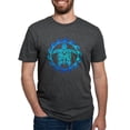 thumbnail image 1 of CafePress - Blue Tribal Turtle Sun Mens Tri Blend T Shirt - Mens Tri-blend T-Shirt, 1 of 4