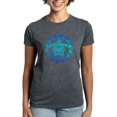 thumbnail image 1 of CafePress - Blue Tribal Turtle Sun T Shirt - Women's Traditional Fit Dark T-Shirt, 1 of 4