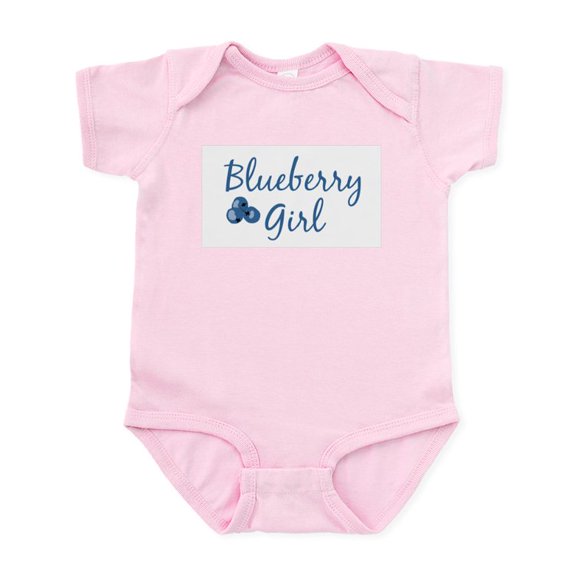 CafePress - Blueberry Girl Infant Creeper - Baby Light Bodysuit, Size Newborn - 24 Months