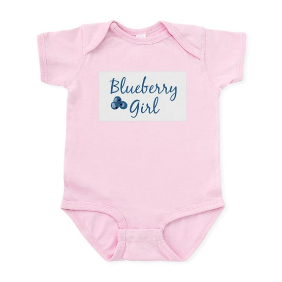 CafePress - Blueberry Girl Infant Creeper - Baby Light Bodysuit, Size Newborn - 24 Months