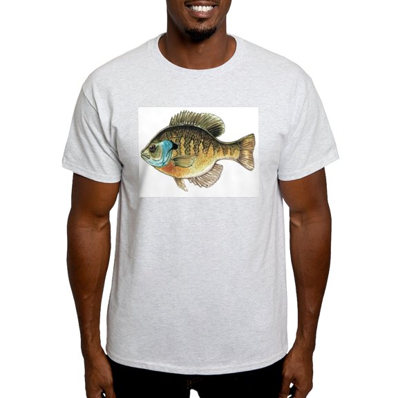 CafePress - Bluegill Bream Fishing Ash Grey T Shirt - Light T-Shirt - CP