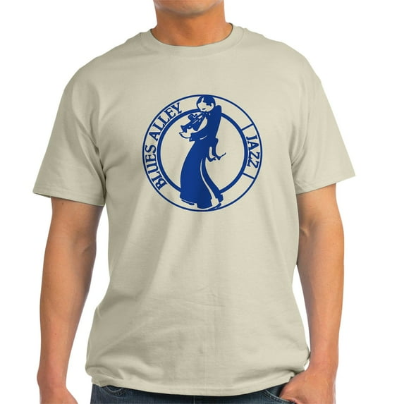 CafePress - Blues Alley Jazz T Shirt - Light T-Shirt - CP