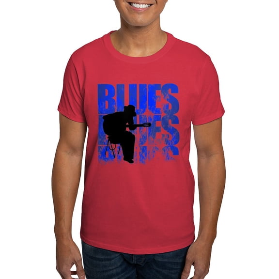 CafePress - Blues Guitar Light T Shirt - Men's Classic Graphic Cotton T-Shirt
