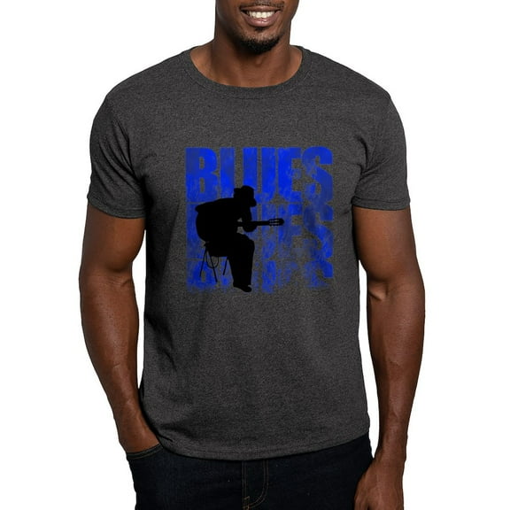 CafePress - Blues Guitar Light T Shirt - Men's Classic Graphic Cotton T-Shirt
