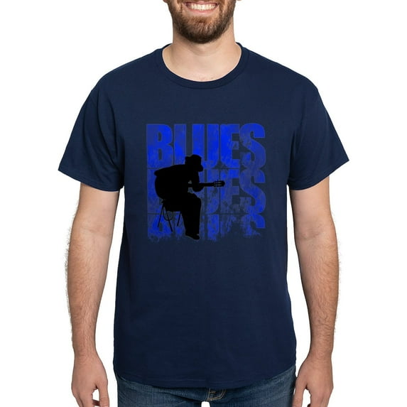CafePress - Blues Guitar Light T Shirt - Men's Classic Graphic Cotton T-Shirt