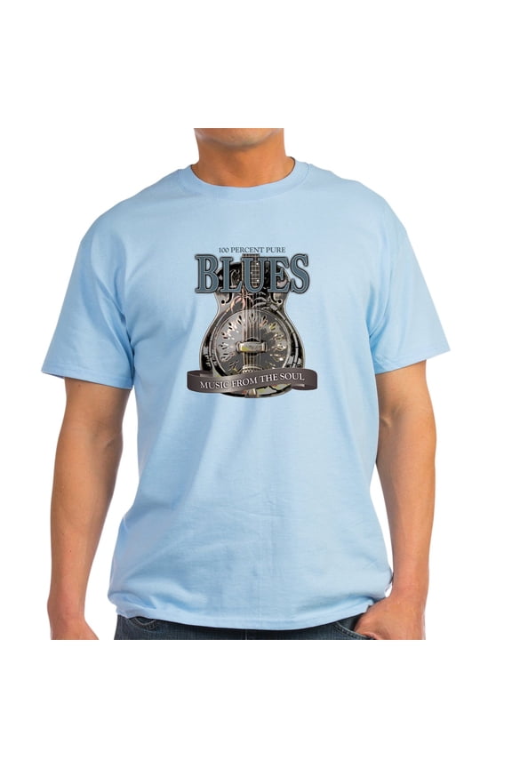 - Blues Music From The Soul Vintage T Shirt - Light T-Shirt - CP