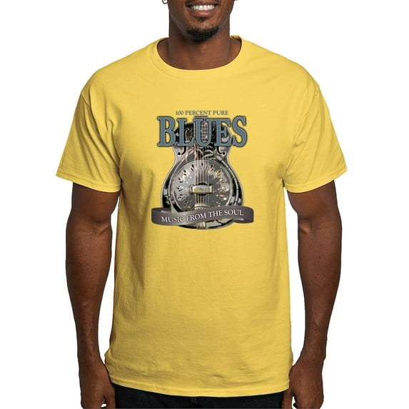 CafePress - Blues Music From The Soul Vintage T Shirt - Light T-Shirt - CP