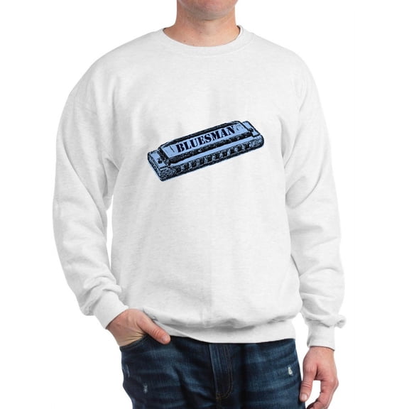 CafePress - Bluesman - Crew Neck Sweatshirt