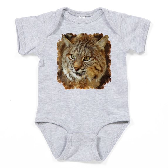 CafePress - Bobcat - Cute Infant Bodysuit Baby Romper - Size Newborn - 24 Months