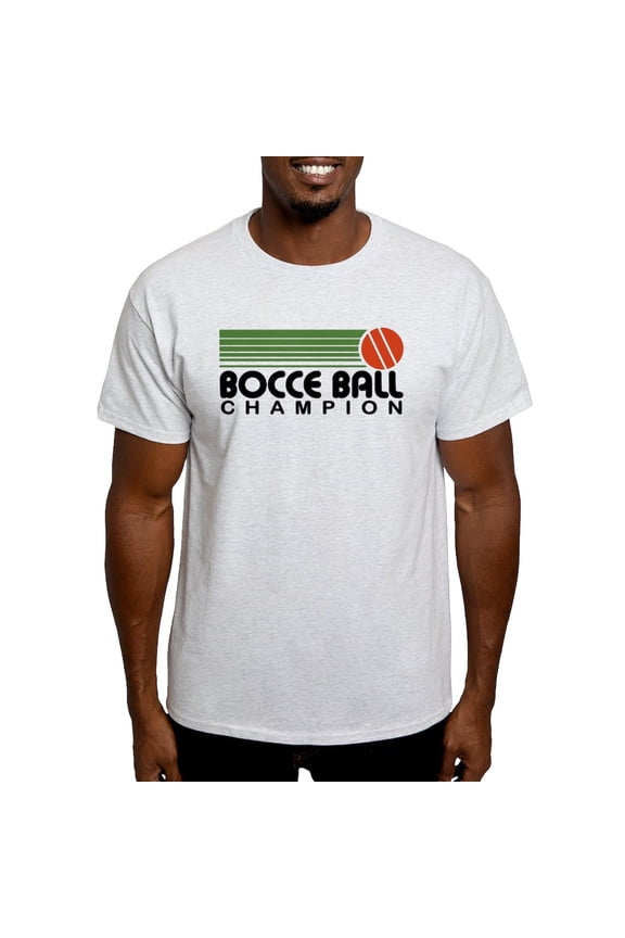 - Bocce Ball Champion Light T Shirt - Men's Classic Graphic T-Shirt