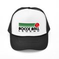 thumbnail image 1 of CafePress - Bocce Ball Legend - Adjustable Unisex Printed Trucker Hat with Mesh Back, 1 of 8