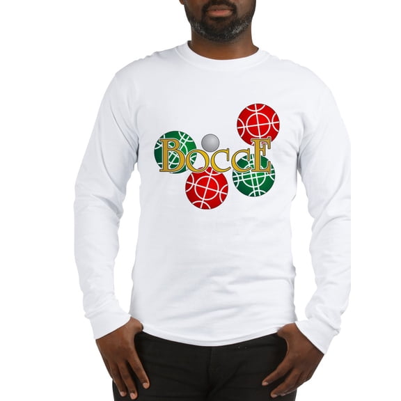 CafePress - Bocce Long Sleeve T Shirt - Unisex Cotton Long Sleeve T-Shirt