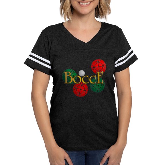 CafePress - Bocce T Shirt - Womens Football Shirt
