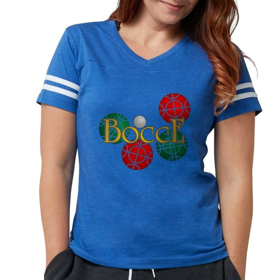 CafePress - Bocce T Shirt - Womens Football Shirt