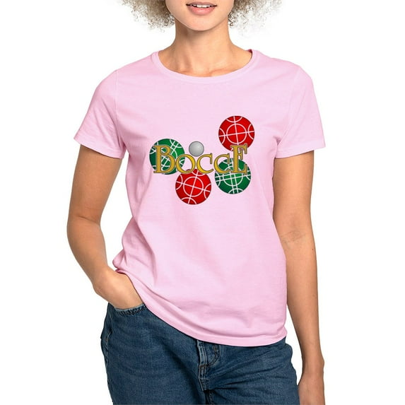 CafePress - Bocce Women's Light T Shirt - Women's Classic T-Shirt