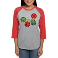 thumbnail image 1 of CafePress - Bocce1b Women's Baseball T Shirt - Womens Baseball Tee, 1 of 4