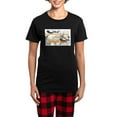 thumbnail image 1 of CafePress - Bodhran Women's Dark Pajamas - Women's Short Sleeve Print T-Shirt and Pants Dark Cotton Pajama Set, 1 of 7
