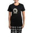 thumbnail image 1 of CafePress - Bodhrandrum092610 Pajamas - Women's Short Sleeve Print T-Shirt and Pants Dark Cotton Pajama Set, 1 of 7