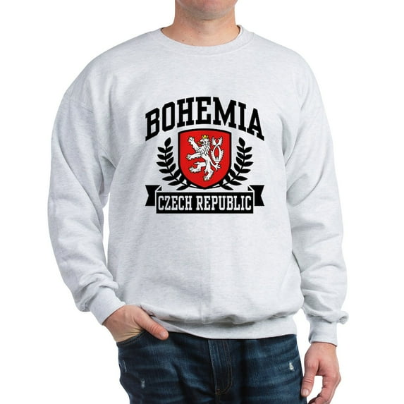 CafePress - Bohemia Czech Republic Sweatshirt - Crew Neck Sweatshirt
