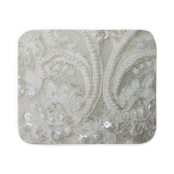 CafePress - Boho Chic French Lace - Sherpa Fleece Throw Blanket 60" x 50"