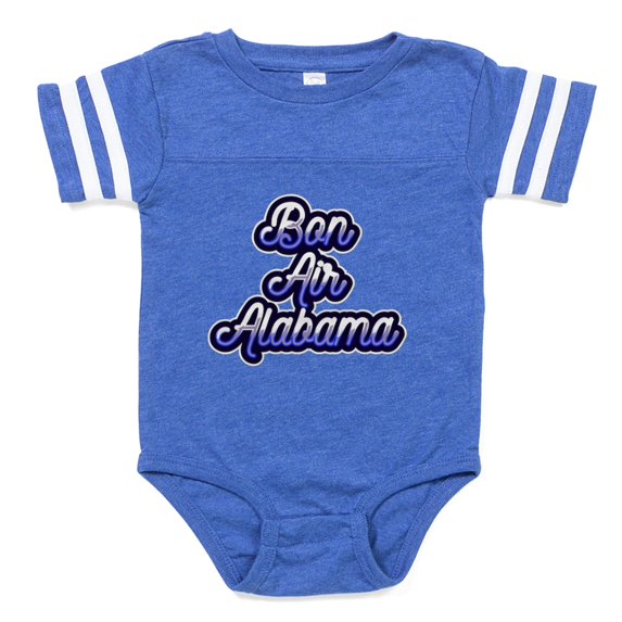 CafePress - Bon Air Alabama - Cute Infant Baby Football Bodysuit