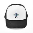 thumbnail image 1 of CafePress - Bonafideusnavydiver - Adjustable Unisex Printed Trucker Hat with Mesh Back, 1 of 8