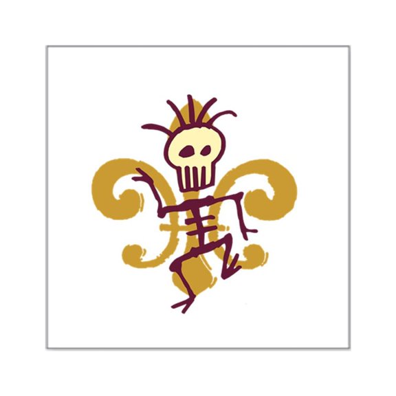 CafePress - Bone Man Sticker - Square Sticker 3" x 3"
