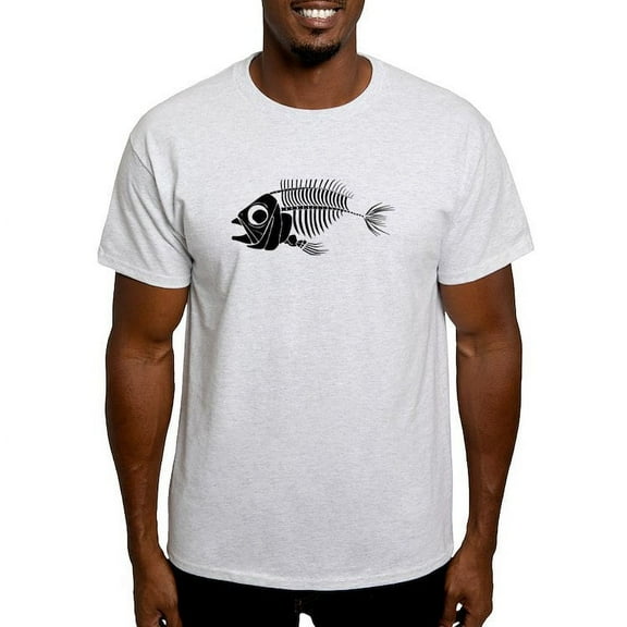 CafePress - Boney Fish T Shirt - Light T-Shirt - CP