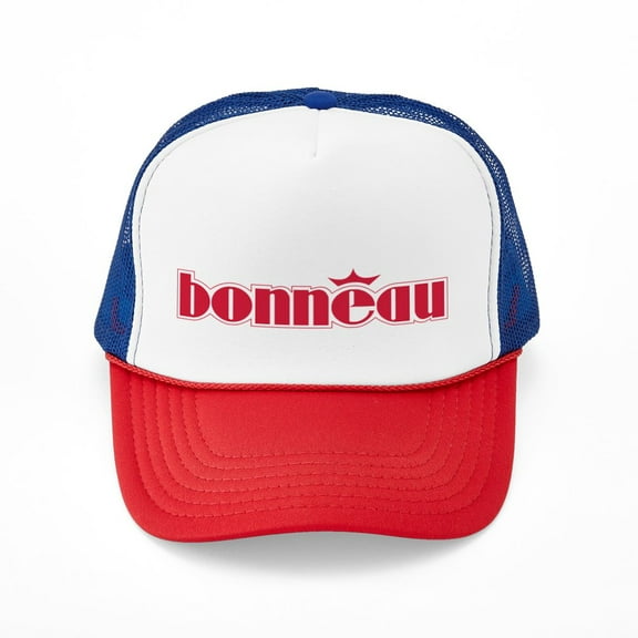 CafePress - Bonneau - Trucker Hat - Polyester Foam Front and Nylon Mesh Weave Back