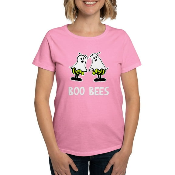 CafePress - Boo Bees Women's Dark T Shirt - Women's Traditional Fit Dark T-Shirt