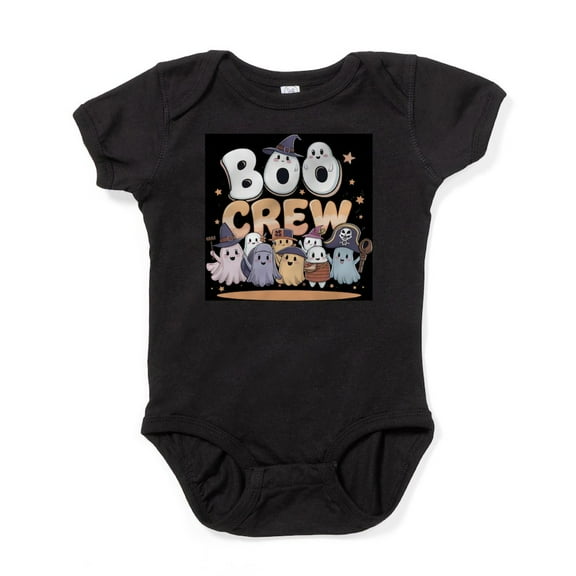 CafePress - Boo Crew Halloween T Shirt - Cute Infant Bodysuit Baby Romper - Size Newborn - 24 Months