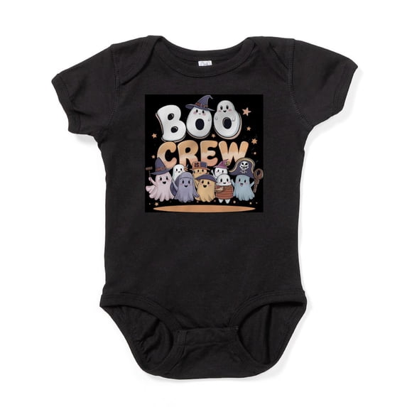 CafePress - Boo Crew Halloween T Shirt - Cute Infant Bodysuit Baby Romper - Size Newborn - 24 Months