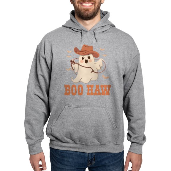 CafePress - Boo Haw: Playful Ghostly Design - Pullover Hoodie, Hooded Sweatshirt