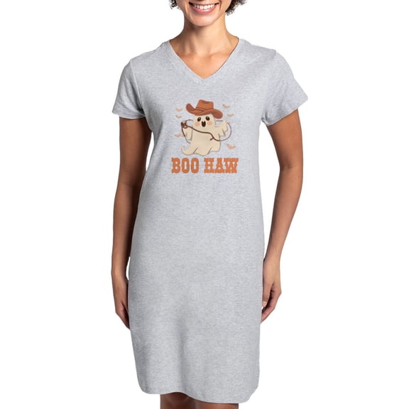 CafePress - Boo Haw: Playful Ghostly Design - Women's Nightshirt