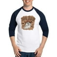 thumbnail image 1 of CafePress - Boo Haw: Spooky Meets Country Vibes - Cotton Baseball Jersey, 3/4 Raglan Sleeve Shirt, 1 of 4