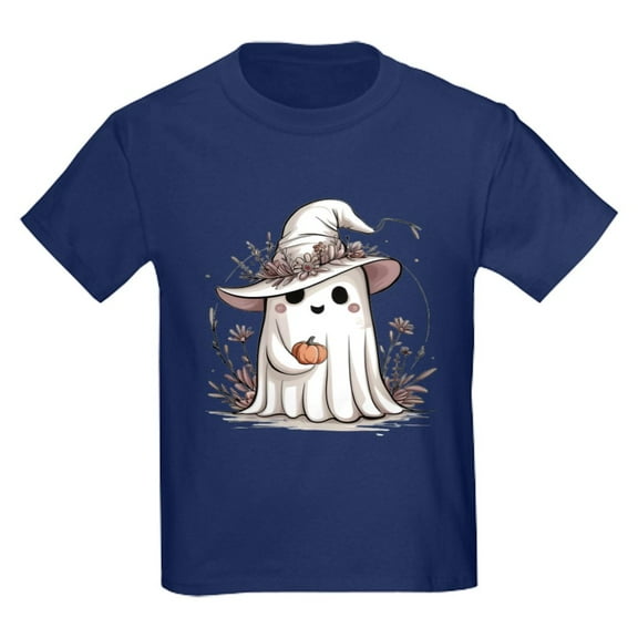 CafePress - Boo T Shirt Kids T Shirt - Dark T-Shirt Kids XS-XL