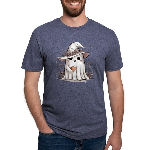 CafePress - Boo T Shirt Men's Deluxe T Shirt - Mens Tri-blend T-Shirt